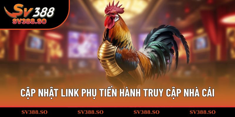 Cập nhật link phụ tiến hành truy cập nhà cái