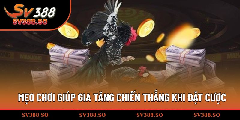 Mẹo chơi giúp gia tăng chiến thắng khi đặt cược