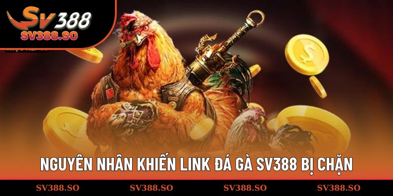 Nguyên nhân khiến link đá gà SV388 bị chặn