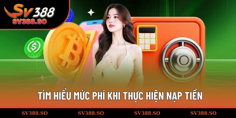 Tìm hiểu mức phí khi thực hiện nạp tiền